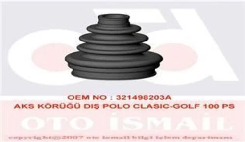 GKN 300402 GLANZER  Aks Körüğü Dıs Golf III 91-97 Polo Classıc 100 Hp Passat 85-96 1.8 1.9 2.0 ürün görseli 1