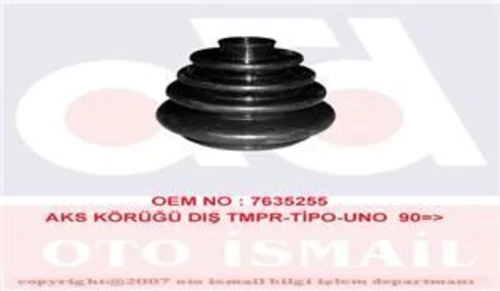 Sismak 410422 SİSMAK  AKS KÖRÜĞÜ DIŞ TEMPRA TIPO UNO 90- ürün görseli 1