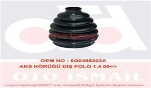 GKN 303559 GLANZER  AKS KÖRÜĞÜ DIŞ POLO / FABIA 01- 1.4 TDI 1.4 ürün görseli 1