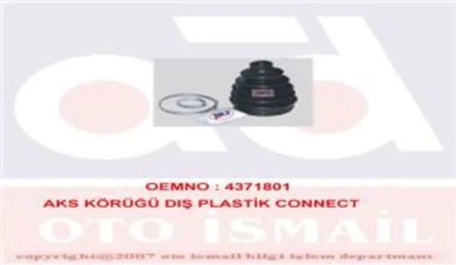 MKS 510  Aks Körüğü Dıs Plastik Connect 02-13 ürün görseli 1