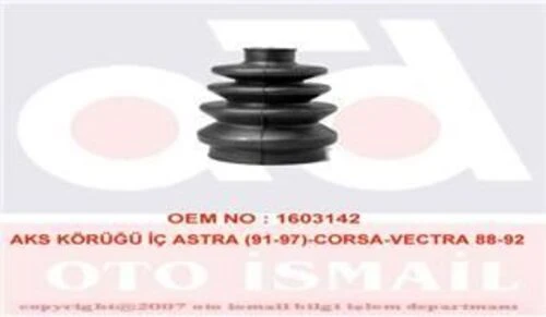 GKN 300459 GLANZER  Aks Körüğü İç Astra F Vectra A B Corsa A B 1.4 1.6 İç Aks Körük Takım ürün görseli