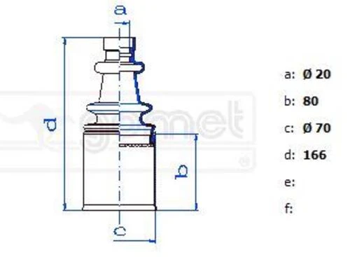 Gomet 551470K Aks Körüğü Saxo Iç ürün görseli 1