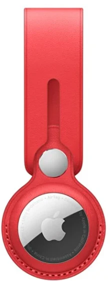 Apple AirTag Deri Loop PRODUCT RED - AP.MK0V3ZM.A