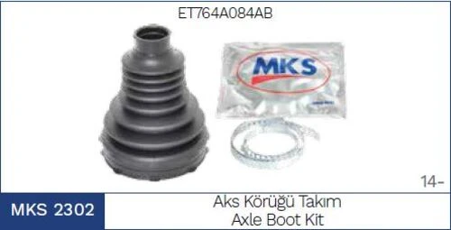 MKS 2302  Aks Körüğü İç Takım Ford Courier 14- ürün görseli