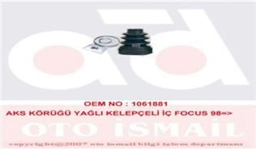 MKS 1503   AKS KÖRÜĞÜ YAGLI KELEPÇELI İÇ FOCUS 98-04-