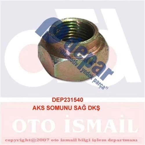 Depar 1540  Aks Somunu Sağ Doğan Kartal Şahin