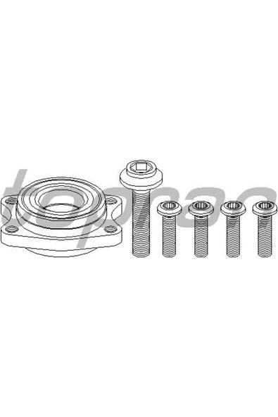 Topran 110517001  Aks Bilyası On-(vw: Passat 01-05/a4 01-08/a6 98-05) ürün görseli