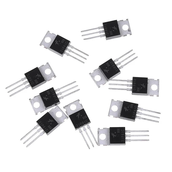 TIP41C Transistör BJT TO220 NPN 6A 100V - 10 Adet - 1