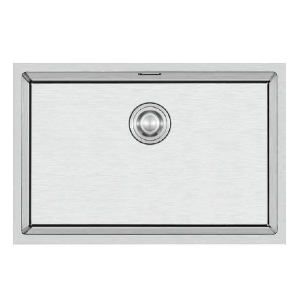 Crauf Stella 4454 Inox 50x40 El Yapımı Paslanmaz Çelik Mutfak Eviyesi