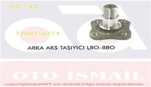 Vitesse 143 AKS TAŞIYICI ARKA CLIO II III IV THALIA / LOGAN 1.4 8V E7J 1.4 16 ürün görseli 1