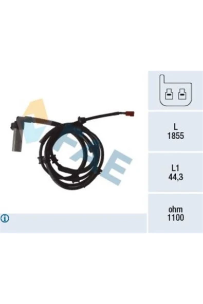 FAE 78069  Tekerlek Hiz Sensoru Sag Arka Aks Grand Cherokee I 539573340 - 1