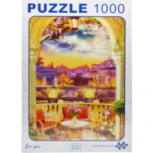 Ca Games Puzzle Sarayda Akşam 1000 Parça CA.7021