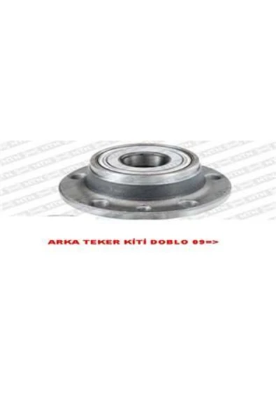 SNR R14123 TEKER PORYASI ARKA ABSSİZ DOBLO 09- 5 BİJON AKS RU