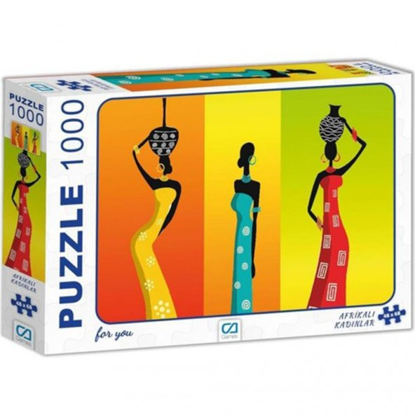 Ca Games Puzzle Afrikalı Kadınlar 1000 Parça CA.7016