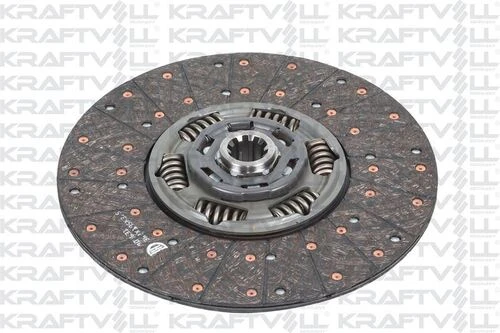 Kraftvoll 03030041  Debriyaj Balatası Oynar Göbek Acık 6 Yaylı 10 Dişli Renault Truck Midlum 219 5010452307