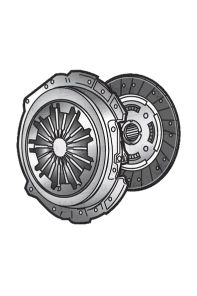 VALEO 832471 2'li Debriyaj Takımı (baskı+disk) Hyundaı H350 2.5 (2014-) Uyumlu