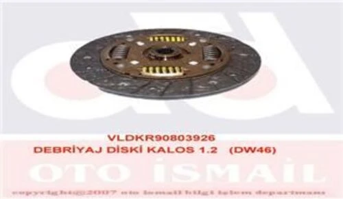 VALEO 803926  Debriyaj Diski Chevrolet Kalos 1.2 Dw 46 96343030