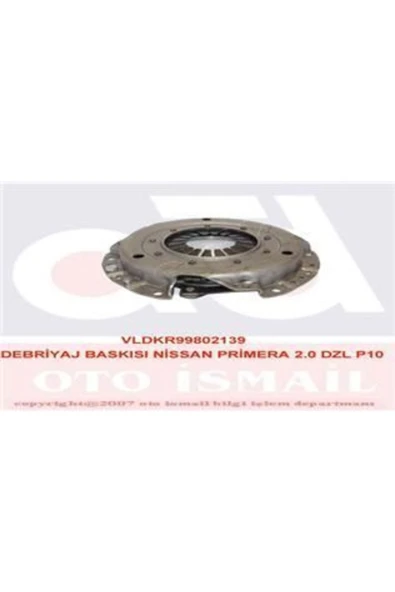 VALEO 802139 Debrıyaj Baskısı Prımera P10 P11 Almera Vanette 1.6 1.5 2.0d 200 Uyumlu - 1