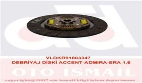 VALEO 803347  Debriyaj Diski Accent Admira Era 1.6 Hd05 4110034010