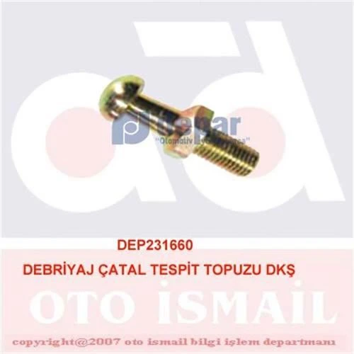 Depar 1660  Debriyaj Çatal Tespıt Topuzu Doğan Kartal Şahin