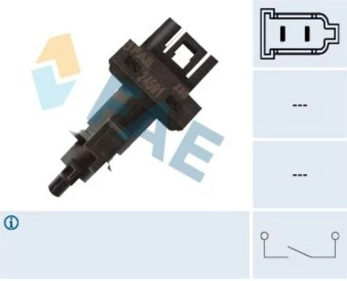 FAE 24591  PEDAL ŞALTERİ DEBRİYAJ  PKW/SPR/VIT/VIA
