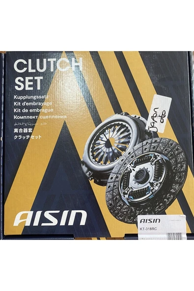 Aisin KT318RC Toyota Corolla Dizel 1.4 D4d Manuel Debriyaj Seti 10-18 (rulmansız) 6 Ileri ürün görseli 1