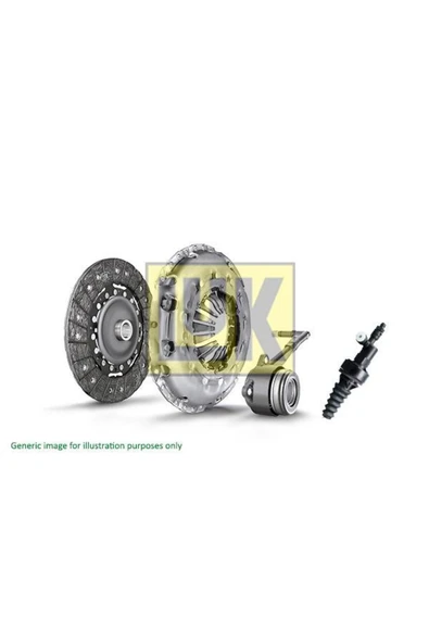 LUK 620332421 Debriyaj Seti (ALT MERKEZ SİLİNDİRLİ) Polo 01>07 Fabia 01>07 Cordoba Ibiza 02>09 1.2 Takım
