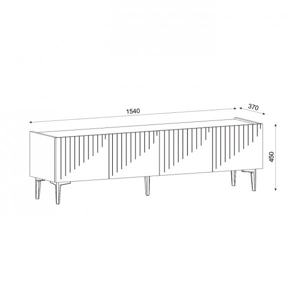 Draw Tv Ünitesi Safirmeşe-Royalmermer - 6