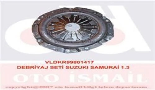 VALEO 801417  Debriyaj Seti Suzukı Samuraı 1.3 Sz04 + Szc09 + Prb0 ürün görseli 1