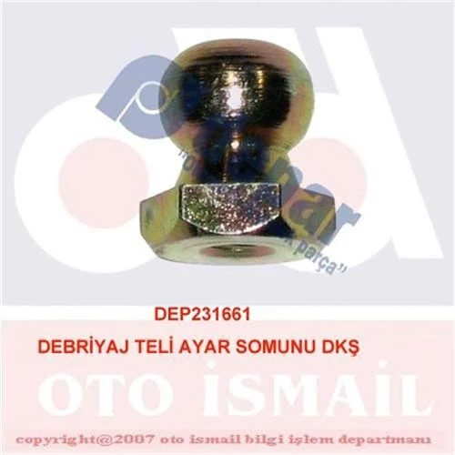 Depar 1661  Debriyaj Teli Ayar Somunu Doğan Kartal Şahin - 1