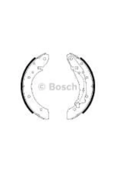Bosch 0986487552  Arka Fren Balatası Pabuçlu Partner Berlingo 97 08 Megane Scenic 98- 4241.l6 ürün görseli 1