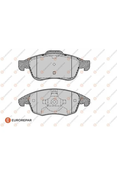 Eurorepar 1617272980 Fren Balatası Ön Europar Psa B.m Partner Tepee/berlıngo /c4/5008/ds4 07- - ürün görseli 1