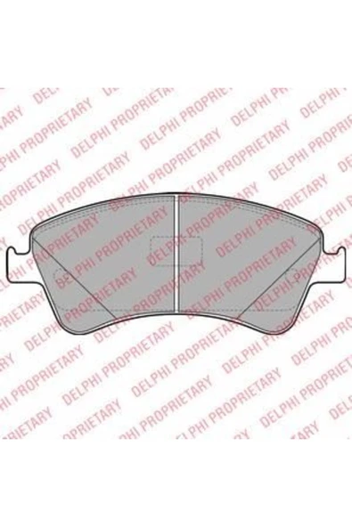 Delphi LP2104 BALATA FREN ON-(TOYOTA  AVENSIS 09/13/VERSO 10/13  ) ürün görseli 1