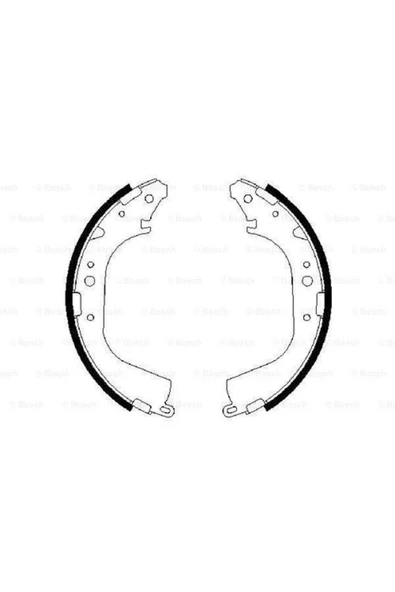 Bosch 0986487354  Pabuçlu Fren Balatası 295x60mm 449560020 ürün görseli 1