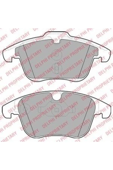 Delphi LP1967 ON FREN BALATASI ( LANDROVER FREELANDER II )( FORD   MONDEO 07-14 SMAX GALAXY 06- ) / VOLVO (S60-S80 ürün görseli 1