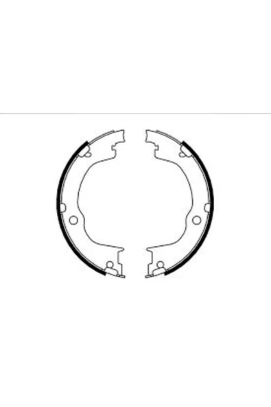 Bosch 0986487730  El Fren Balatası Opel Antara Captiva 06- 96626083