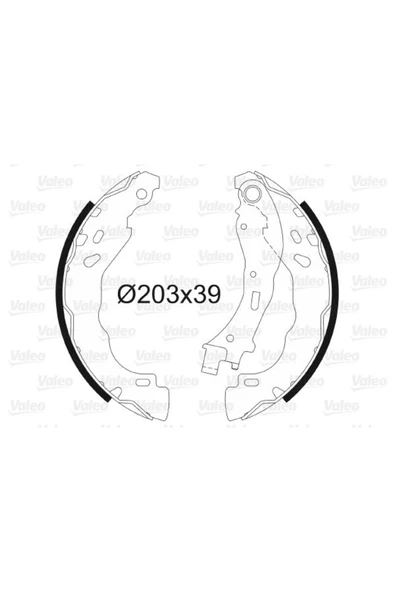 KAMPANA BALATA CIT C3 / PEU 208 ürün görseli 1