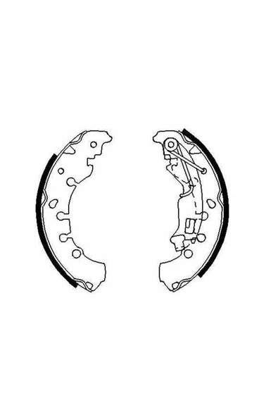 KAMPANA BALATA ( FIAT   FIORINO  1.4  07-- / PEUGEOT   BIPPER  1.4-1.4 HDI   / CITROEN   NEMO  1.4-1 ürün görseli 1