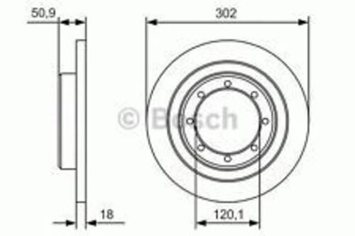 Bosch 0986479A93 0 Arka Fren Diski Diski Master Iıı 2.3dcı 10- Çift Teker 432067943r