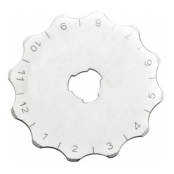 VIP-TEC VT877015-3 Profesyonel 45mm Yuvarlak Dalgalı Bıçak Yedeği ürün görseli 1