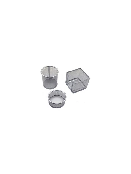 Mas Perfore Masaüstü Üçlü Set Silver N505