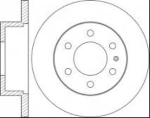 Braxis AE1017 Ae1017 Fren Diski Arka Kod-b25 Mercedes Sprinter 907 910 18- A9104230200