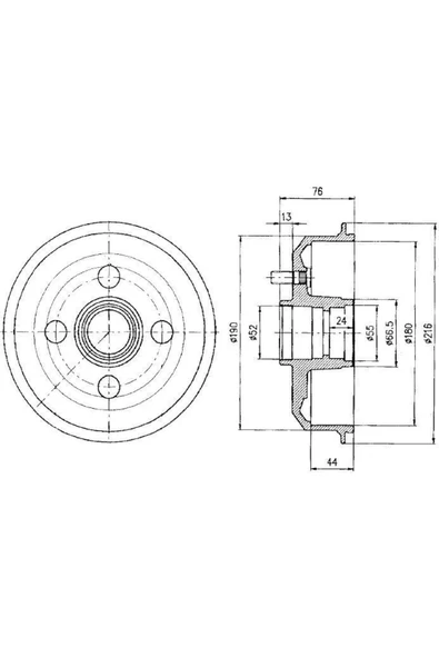 Delphi BF329 Fren Kampanası  Uyumlu ürün görseli 1