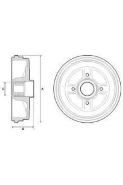 Delphi BFR496 Arka Fren Kampanası Rulmanlı Clıo-Modus-Grand Modus 04- Uyumlu ürün görseli 1
