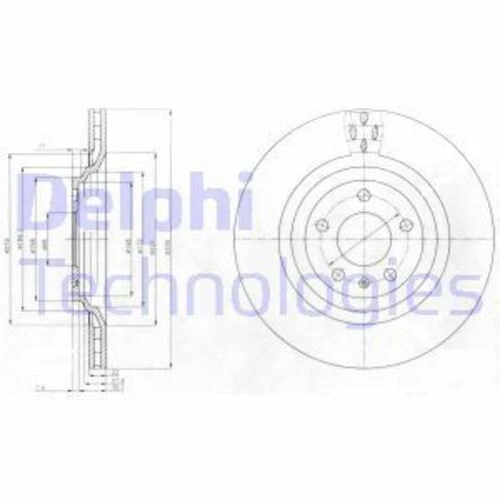 Delphi BG4087 DİSK ARKA 06- AI.A6 - 1