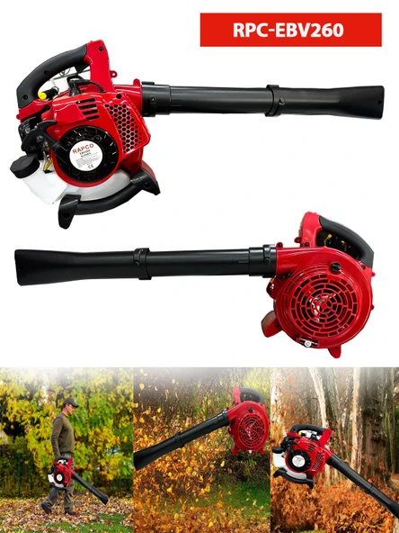 Germany Style RAPCO-EBV260 1.1 Hp Profesyonel Benzinli Yaprak Üfleme Makinesi - 3