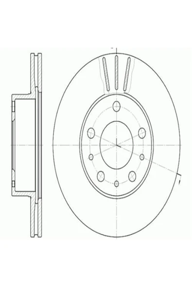 Ferodo DDF767 FREN DİSKİ ÖN 14Q DUCATO 94-16 / BOXER 94-16 / JUMP ürün görseli 1