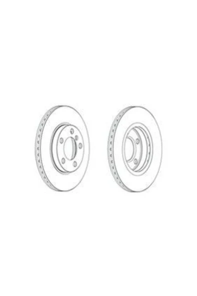 Ferodo DDF2122C FREN DİSKİ ÖN MINI ONE-COOPER-ONE D COOPER D 10-1