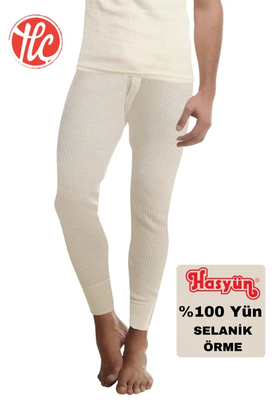 Hasyün 1001 Erkek %100 Avusturalya Yün Uzun Don İçlik