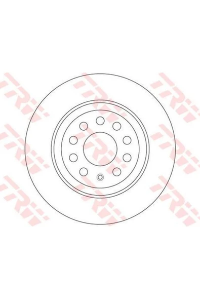 ARKA FREN DISKI-300X12 5×112 (VW PASSAT 15-  TIGUAN 16-  AUDI A3 13-20  Q3 15-18  SKODA SUPERB 15-)